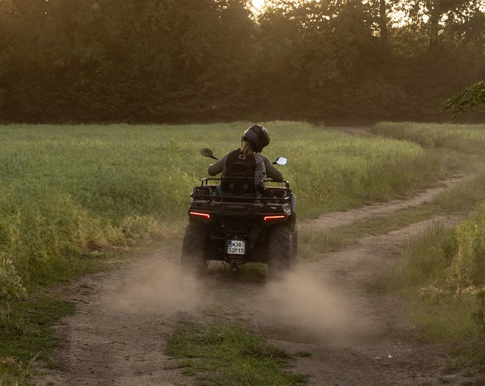 Polaris Sportsman yan görünüm