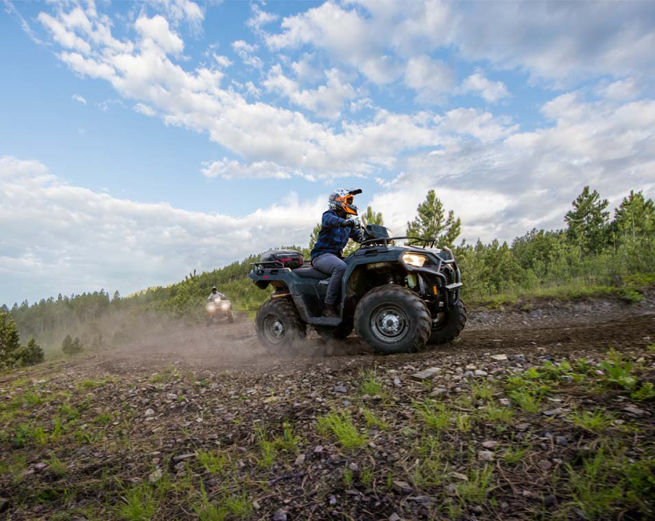 Polaris Sportsman arka görünüm