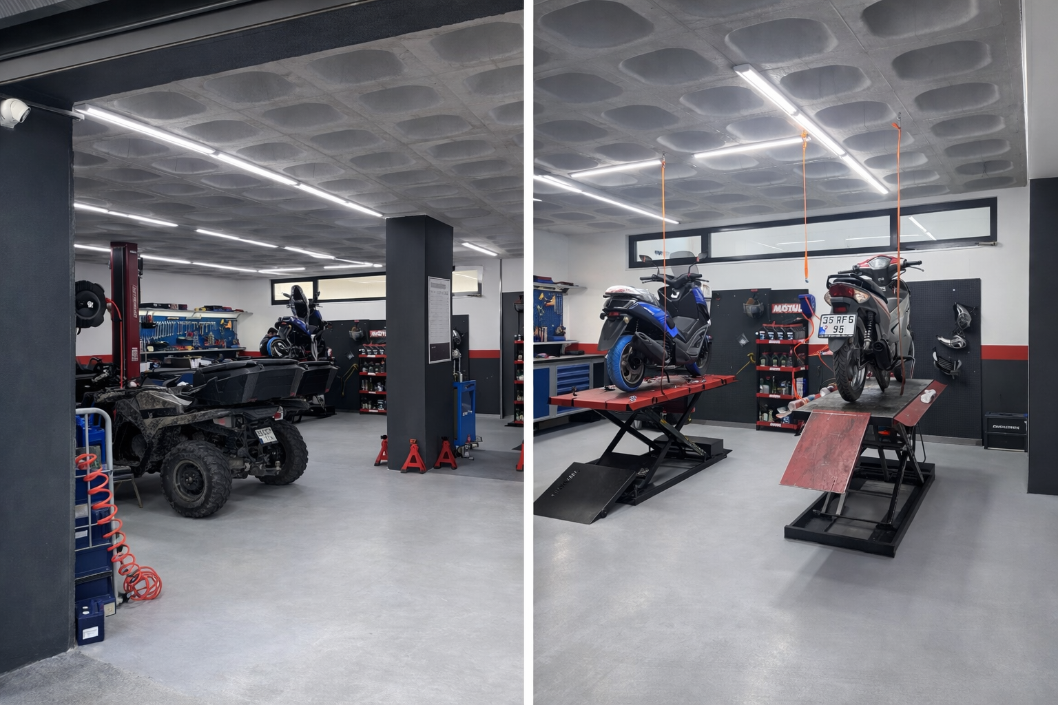 Çalışkan Motor servis ve diagnostik alanı